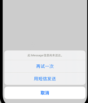 隆尧apple维修iPhone上无法正常发送iMessage信息