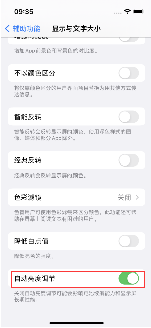 隆尧苹果15维修店分享iPhone 15 Pro系列屏幕亮度 