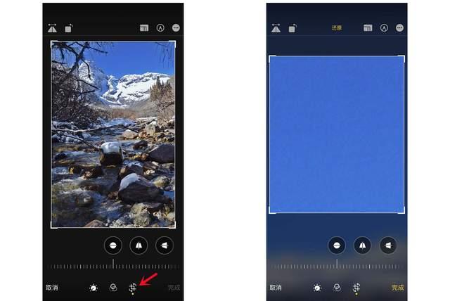 隆尧苹果手机维修分享iPhone手机如何使用裁剪功能隐藏照片 