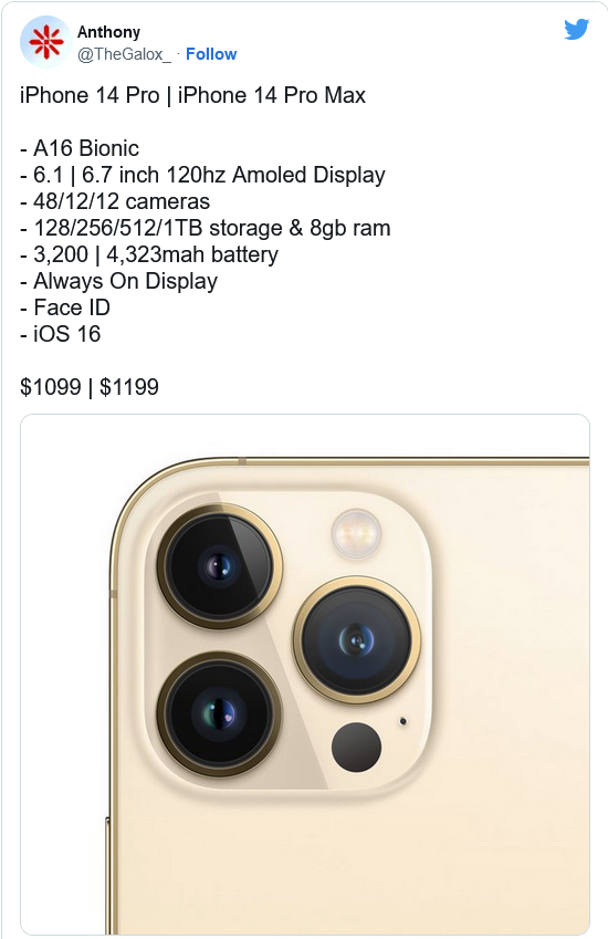 隆尧苹果14维修分享iPhone 14全系涨价 