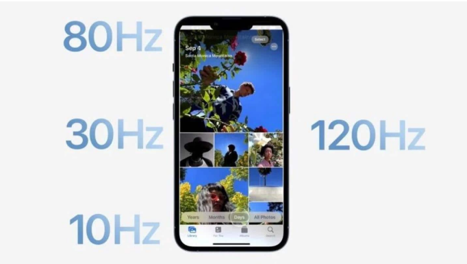 隆尧苹果14维修分享iPhone 14有高刷吗 