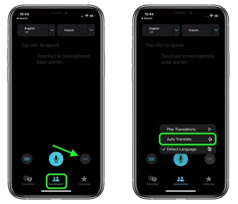 隆尧苹果手机维修分享iOS 15 “翻译” App 新改进 