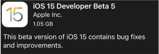 隆尧苹果手机维修分享如何升级到iOS15.0 beta5 