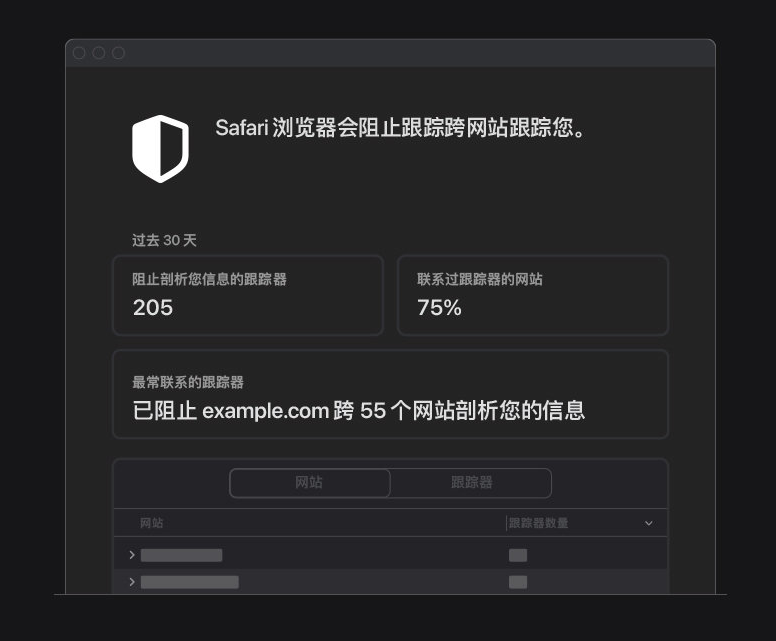 隆尧苹果手机维修分享如何在 Safari 浏览器中查看和打开隐私报告 