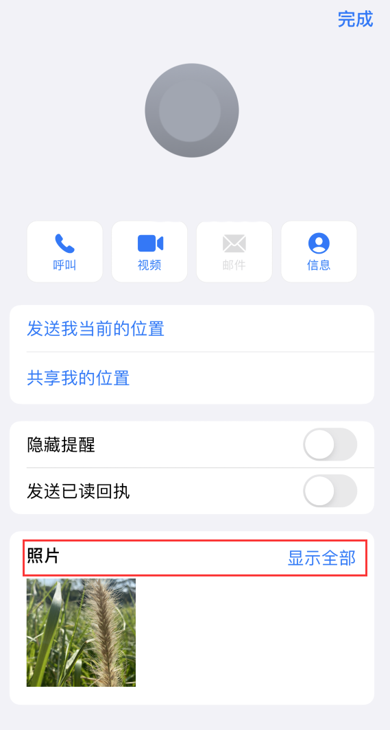 隆尧苹果手机维修分享如何快速查找 iMessage 信息中的图片等附件 